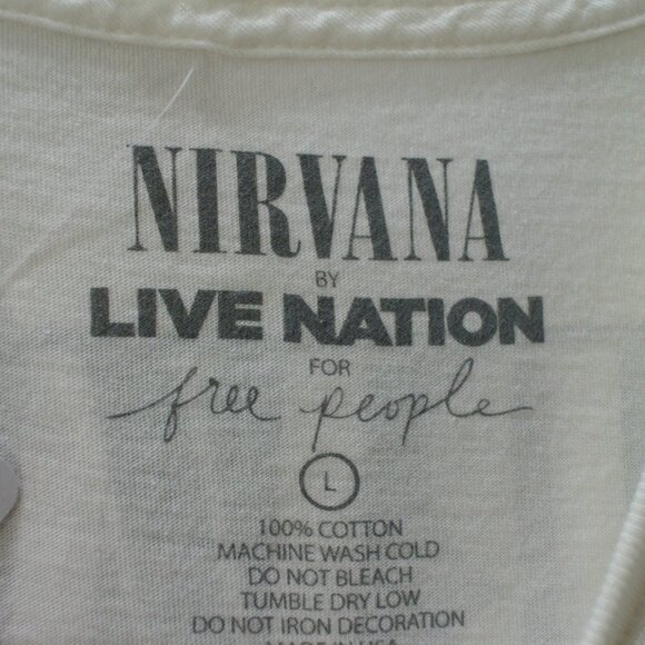 Free People X Nirvana by Live Nation Tee - Picture 5 of 9